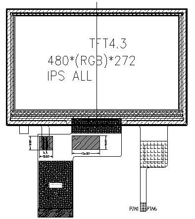 TFT LCD Module PT0434827TC-H2 SERIES